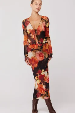 Sale Aliyah Mesh Top In Muse Women Tops