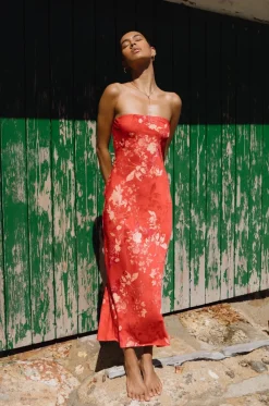 Outlet Anna Slip In Blossom Women Dresses