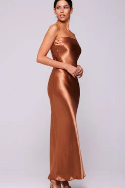 Sale Anna Slip In Copper Women Dresses