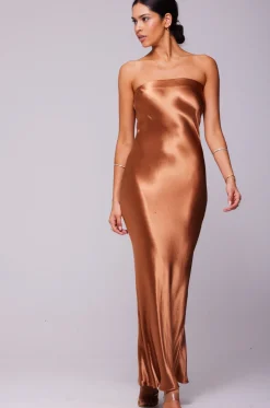Sale Anna Slip In Copper Women Dresses
