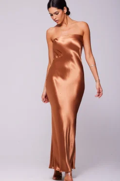 Sale Anna Slip In Copper Women Dresses