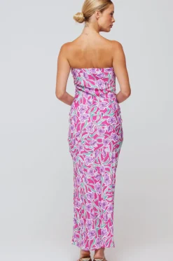 Hot Anna Slip In Hibiscus Women Dresses