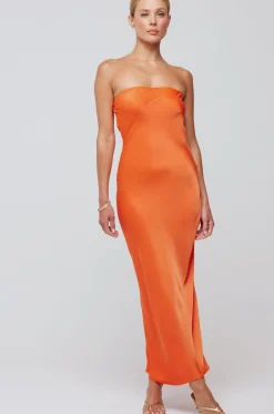 Outlet Anna Slip In Papaya Women Dresses