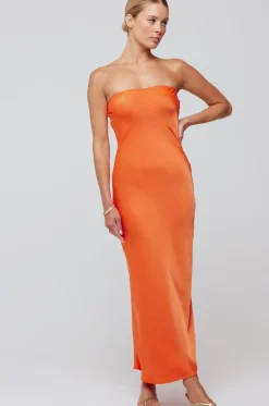 Outlet Anna Slip In Papaya Women Dresses