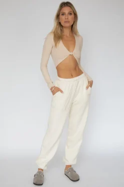 Hot Bodhi Sweatpants In Bone Women Bottoms