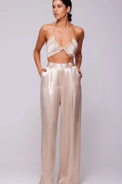 Store Bowie Top In Champagne Women Tops