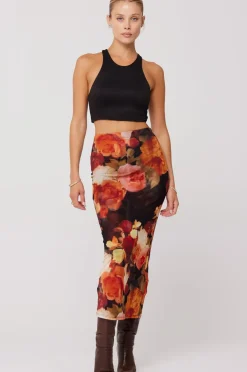 Best Clyde Mesh Skirt In Muse Women Bottoms