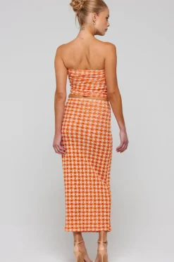 Clearance Clyde Mesh Skirt In Solstice Women Bottoms