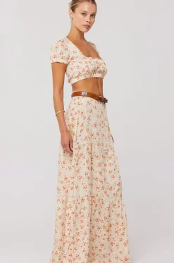 Hot Daisy Top In Wildflower Women Tops