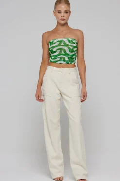 Discount Elsa Cargo Pant In Cream Women Bottoms