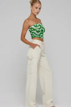 Discount Elsa Cargo Pant In Cream Women Bottoms
