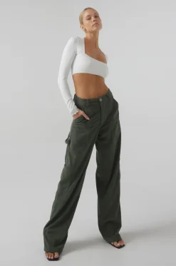 Best Elsa Cargo Pant In Pine Women Bottoms