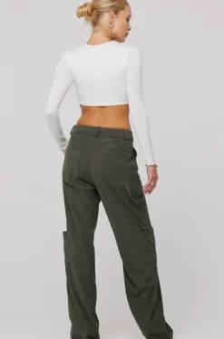 Best Elsa Cargo Pant In Pine Women Bottoms
