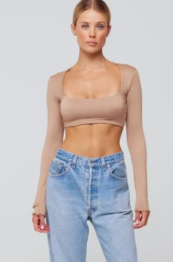 New Emily Top In Nude Women Tops