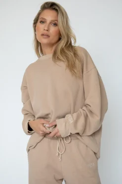 New Gunner Sweatshirt In Sand Women Tops