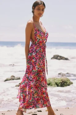 Discount Hannah Midi In Dahlia Women Dresses