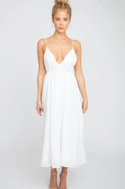 Clearance Hannah Midi In Ivory Women Dresses