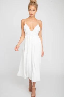 Clearance Hannah Midi In Ivory Women Dresses