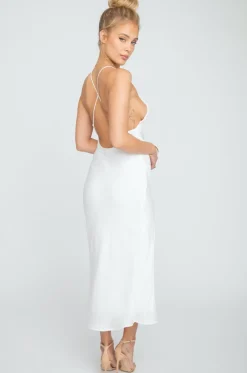 Discount Harper Midi In Ivory Women Dresses