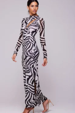 Shop Holly Maxi In Tigris Women Dresses