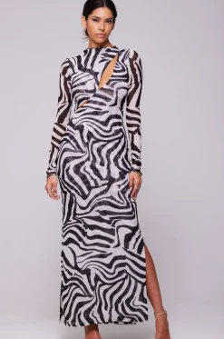 Shop Holly Maxi In Tigris Women Dresses