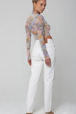 Shop Ida Top In Versailles Women Tops