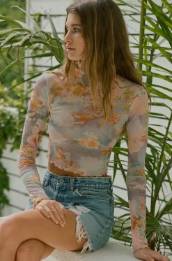 Shop Ida Top In Versailles Women Tops