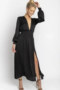 Shop Jade Maxi In Black Women Dresses