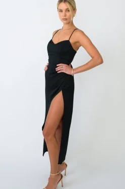 Outlet Jessica Dress In Black Women Dresses