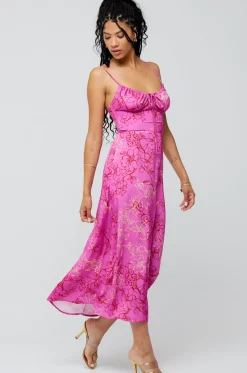 Discount Kaitlyn Midi In Azalea Women Dresses