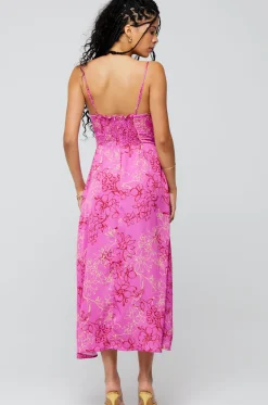 Discount Kaitlyn Midi In Azalea Women Dresses