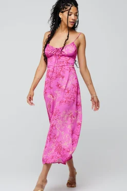 Discount Kaitlyn Midi In Azalea Women Dresses