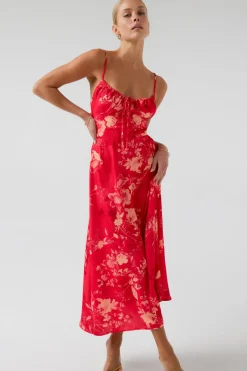 Outlet Kaitlyn Midi In Blossom Women Dresses