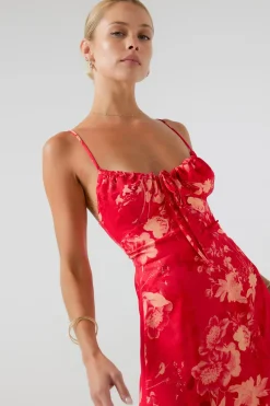 Outlet Kaitlyn Midi In Blossom Women Dresses