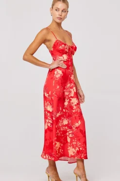 Outlet Kaitlyn Midi In Blossom Women Dresses
