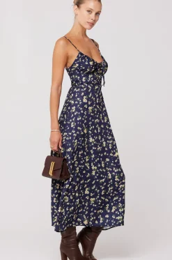 Cheap Kaitlyn Midi In Midnight Women Dresses