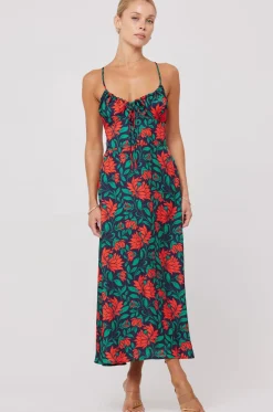 Sale Kaitlyn Midi In Mistletoe Women Dresses