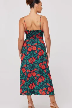 Sale Kaitlyn Midi In Mistletoe Women Dresses