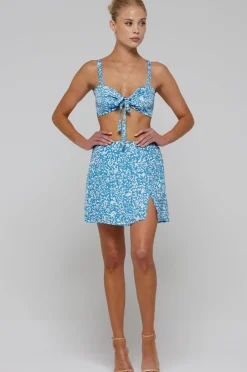 Best Sale Katie Crop In Iris Women Tops