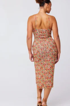 Shop Kiele Mesh Dress In Fleetwood Women Dresses