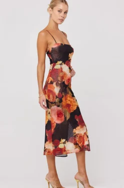 Cheap Kiele Mesh Dress In Muse Women Dresses