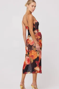 Cheap Kiele Mesh Dress In Muse Women Dresses