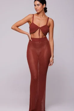 Clearance Kori Skirt In Brick Women Bottoms