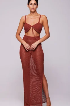 Fashion Leina Top In Brick Women Tops