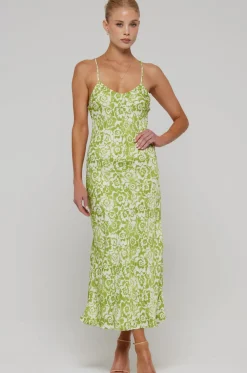 Shop Lily Slip In Lotus Women Dresses