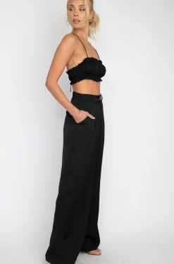 Fashion Lucy Top In Black Women Tops