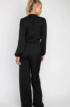 New Luna Blouse In Black Women Tops