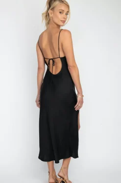 Cheap Madison Slip In Black Women Dresses