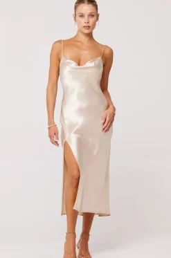 Shop Madison Slip In Champagne Women Dresses