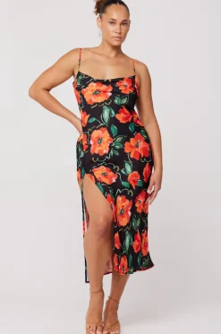 Fashion Madison Slip In Poppy Women Dresses